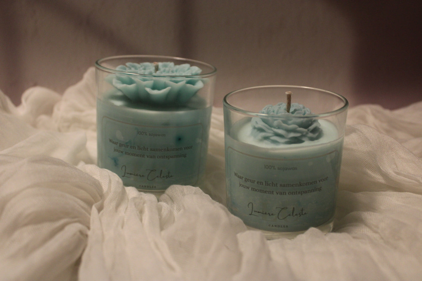 Fleur de marbre turquoise