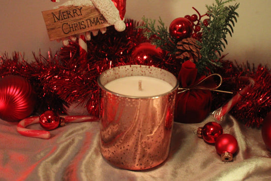 Noël Lumineux Rose Doré