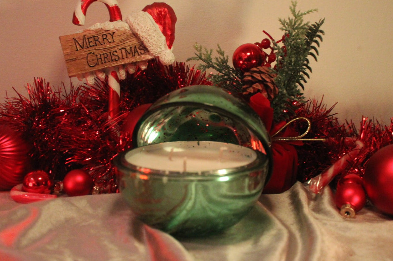 Boule de Noël Vert